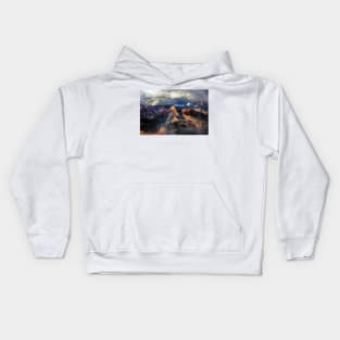 Clouds Part Over the Canyon Kids Hoodie